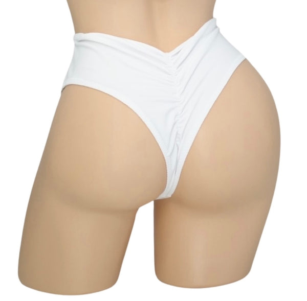 Luxe Sculpt by Haus of Prima: Scrunch Back High-Waisted Swimwear Bottoms