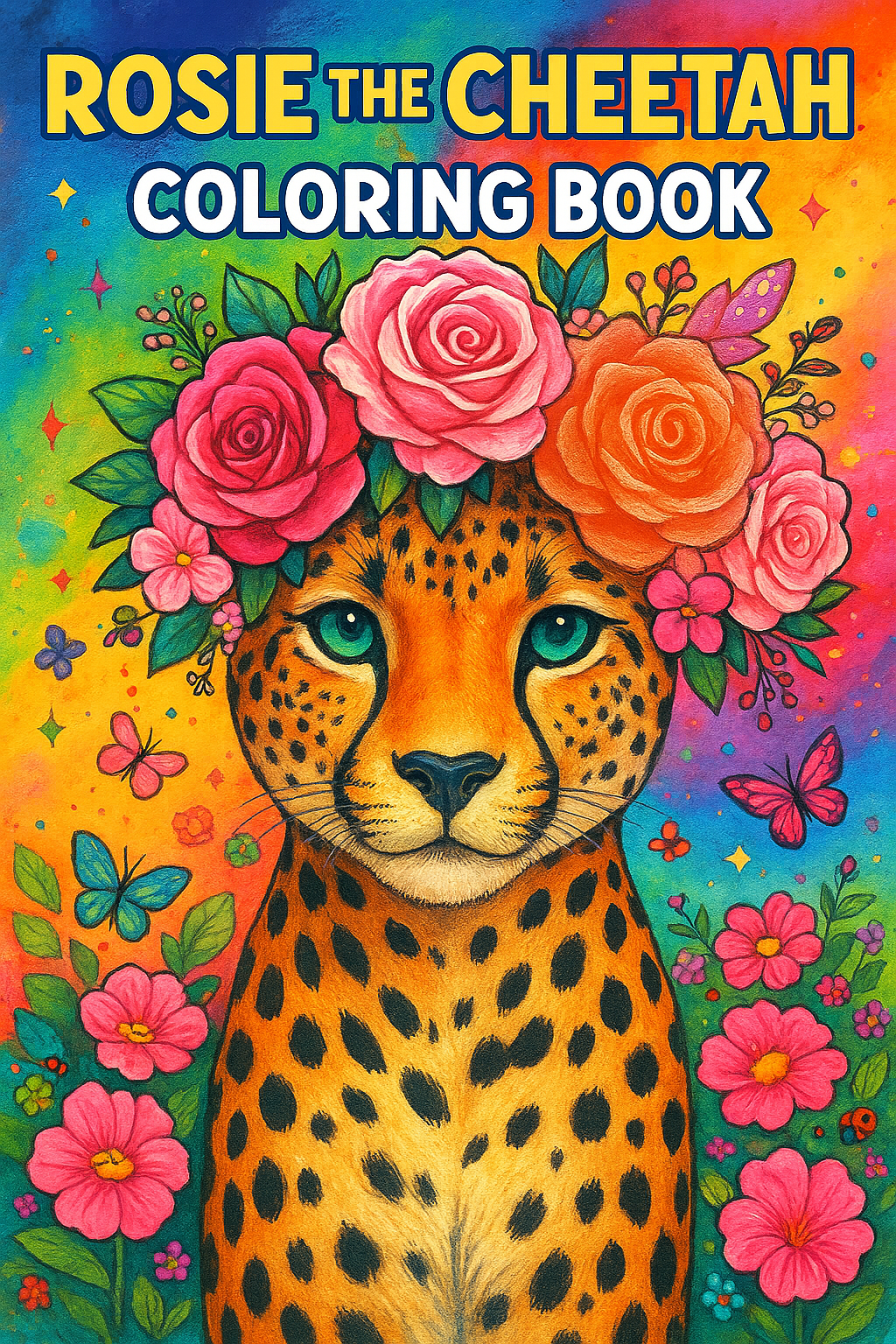Rosie The Cheetah Coloring Book