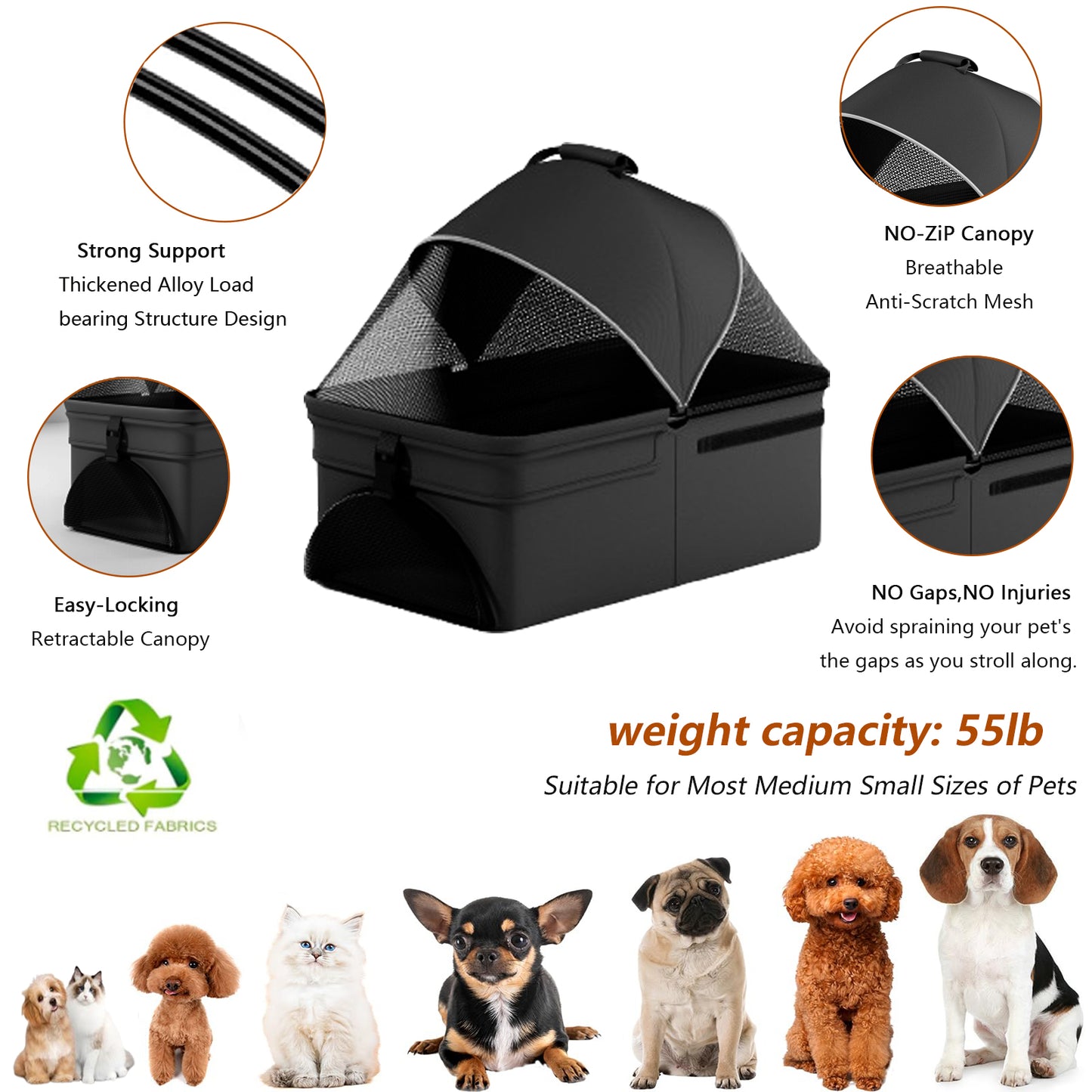 Luxury Pet Stroller