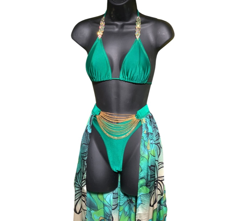 Emerald Chain Wrap