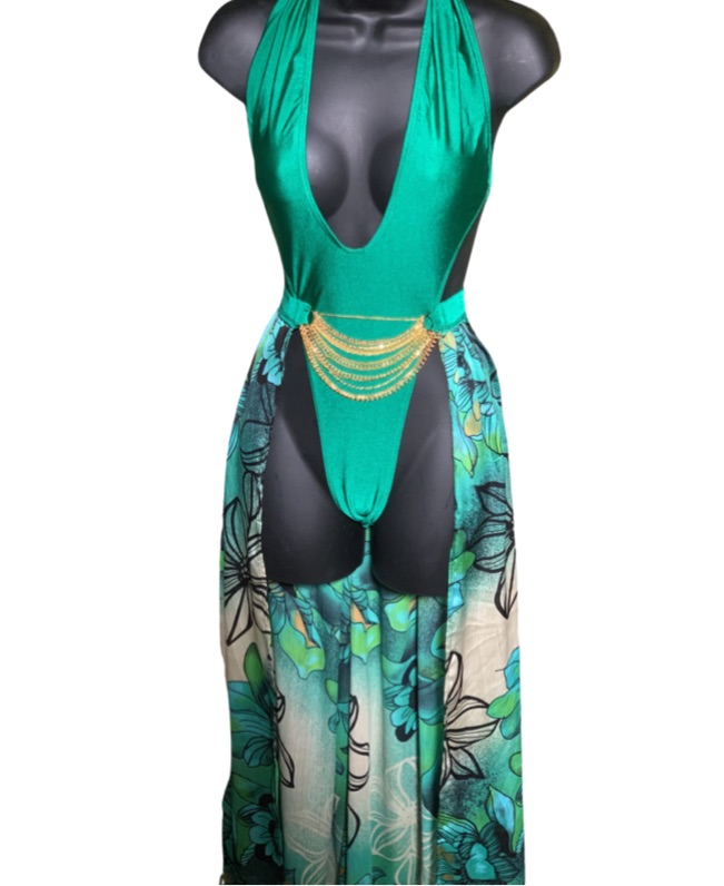 Emerald Chain Wrap