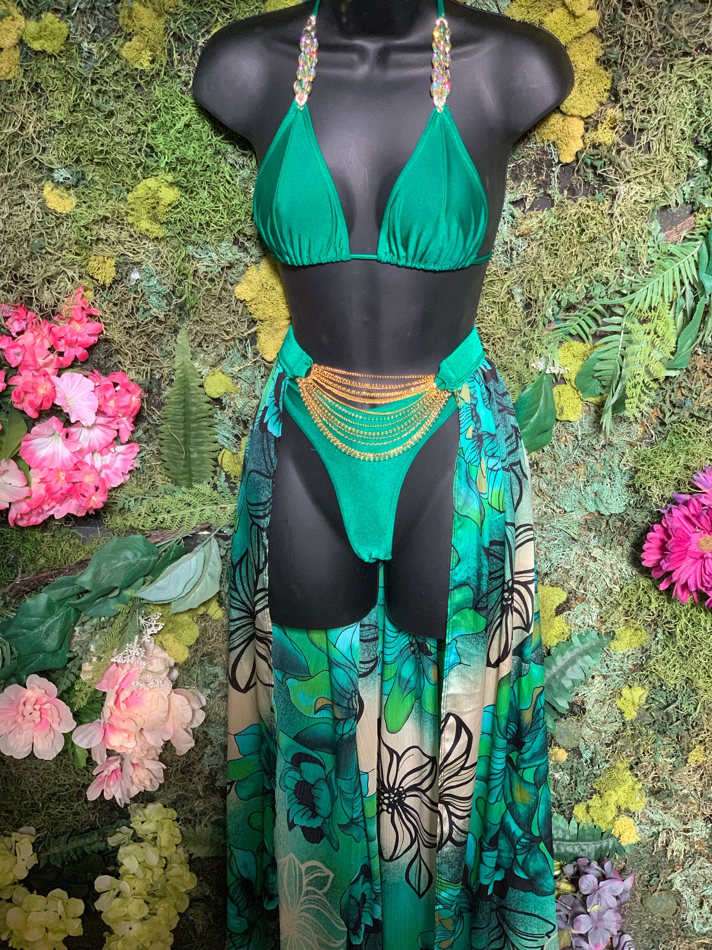 Emerald Chain Wrap
