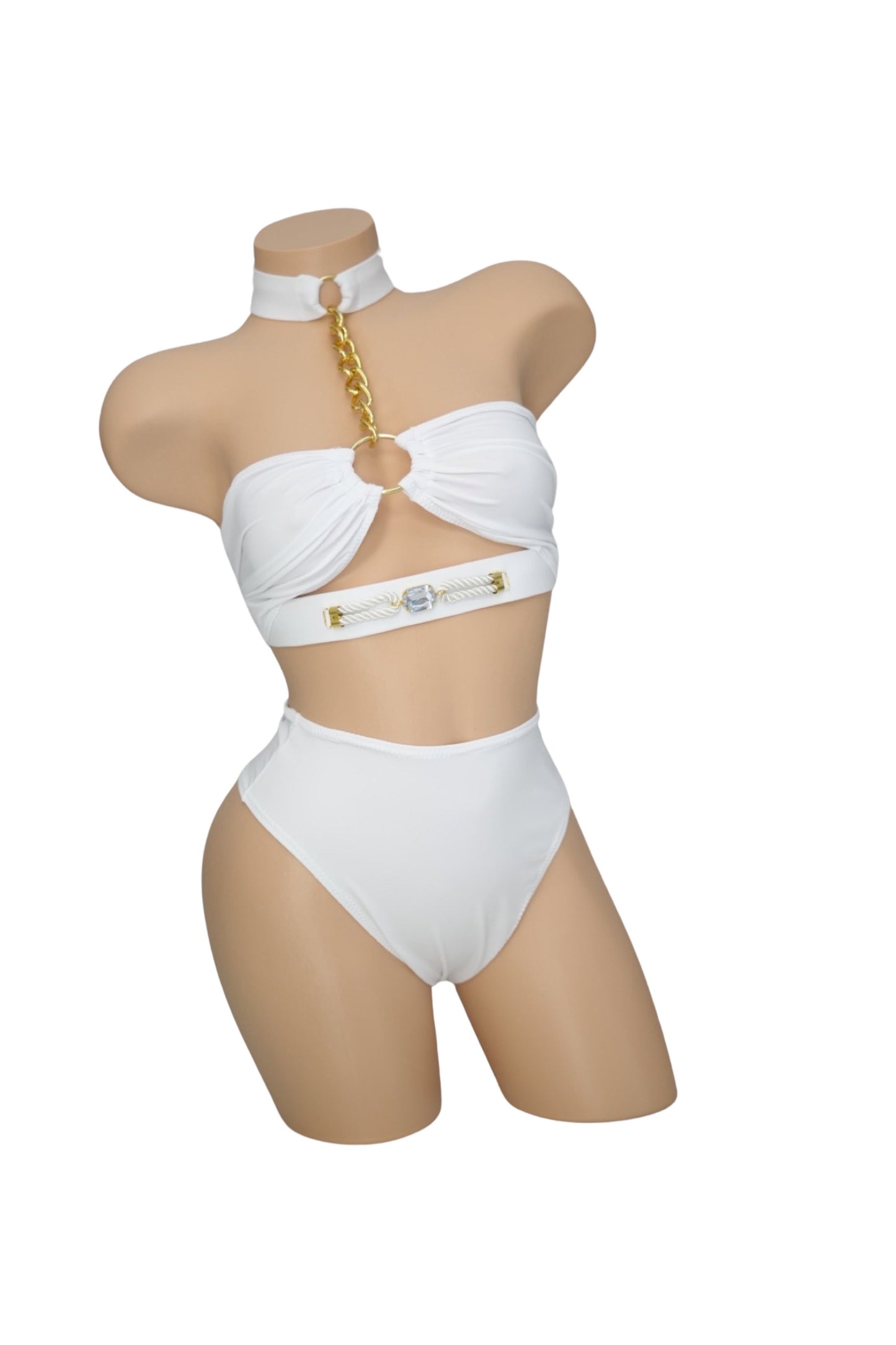 Luxe Sculpt by Haus of Prima: Scrunch Back High-Waisted Swimwear Bottoms