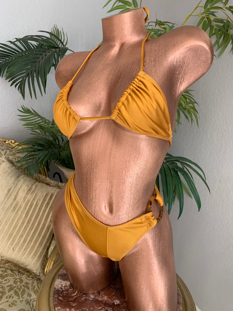 Mustard Sand Brazilian Thong Bottoms