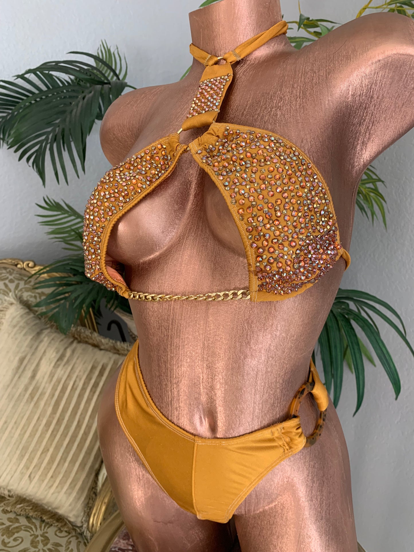 Mustard Sand Brazilian Thong Bottoms