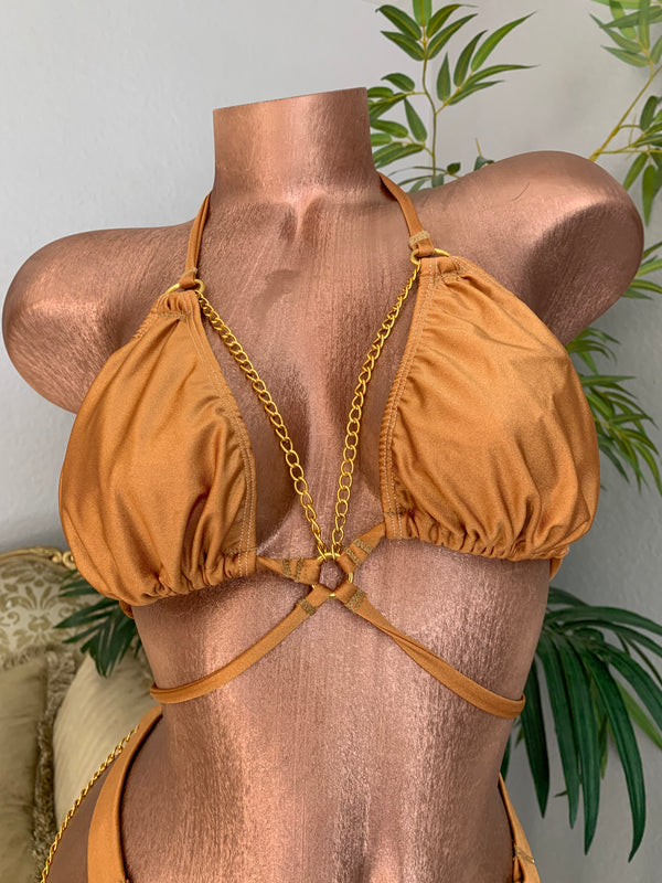 Mustard Sand Chain Set