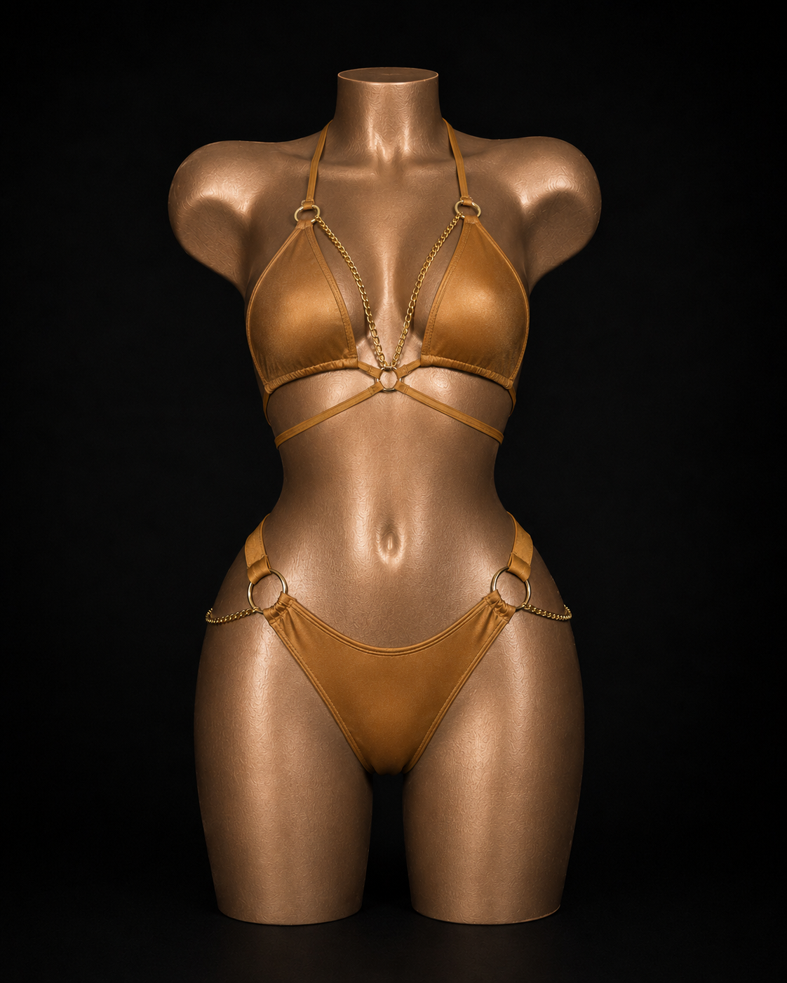 Mustard Sand Chain Set