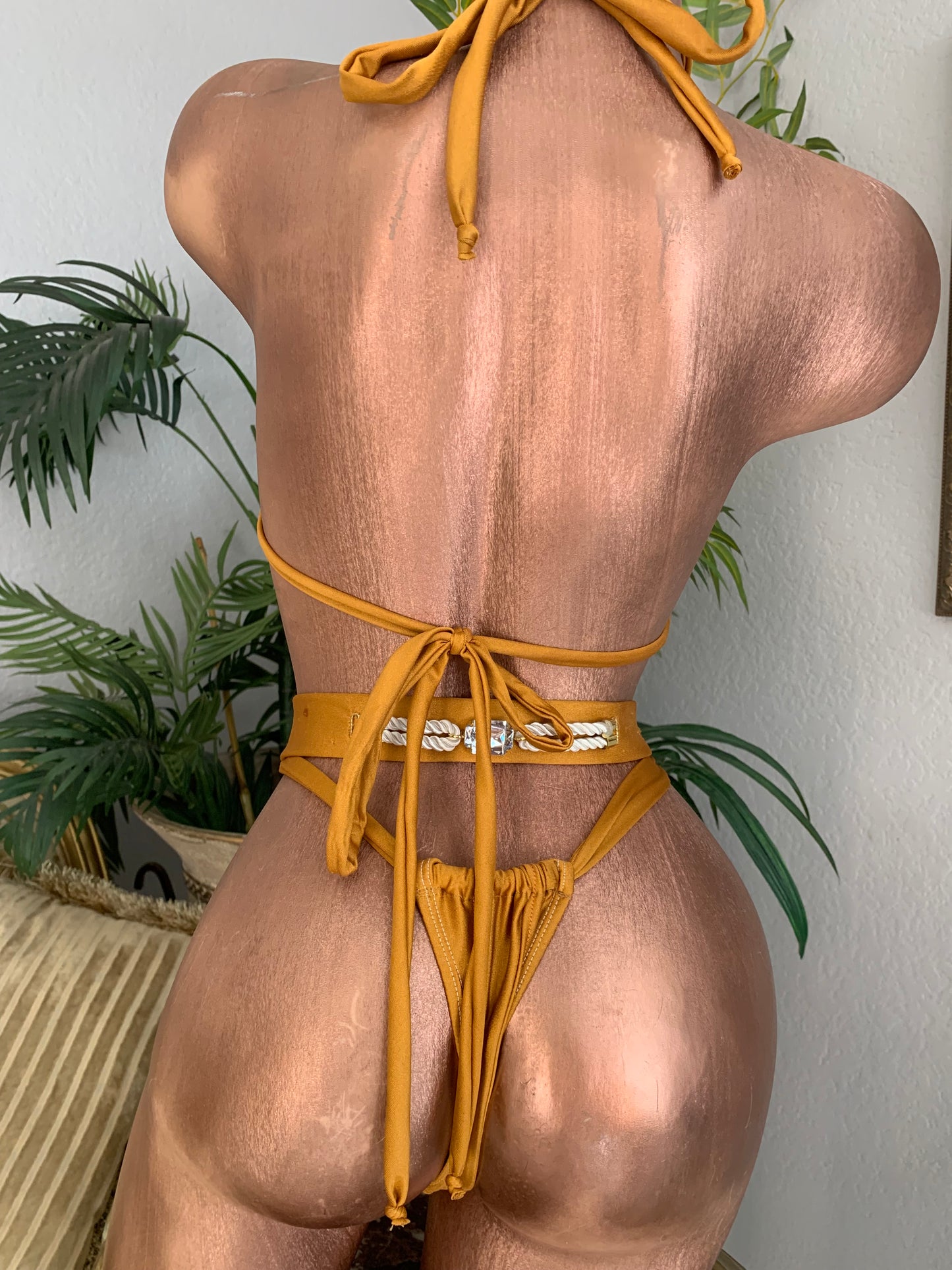 Mustard Sand Brazilian Thong Bottoms