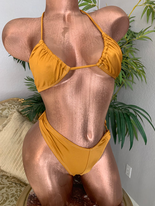 Mustard Sand Brazilian Thong Bottoms