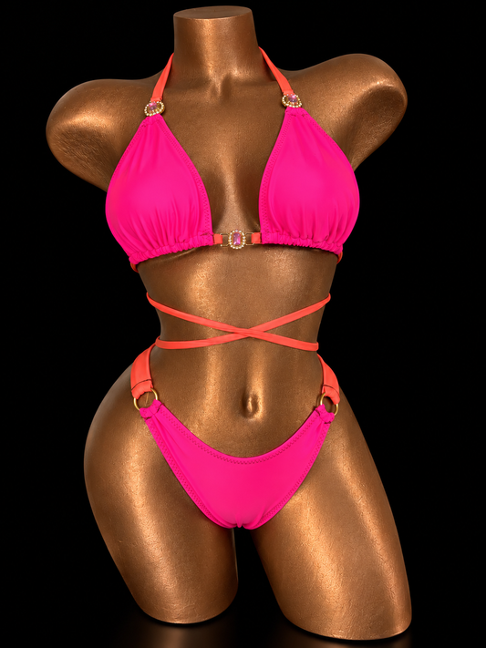 Neon Pink Classic Set
