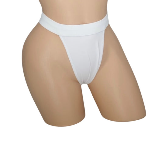 Elastic High-Waisted Bottoms