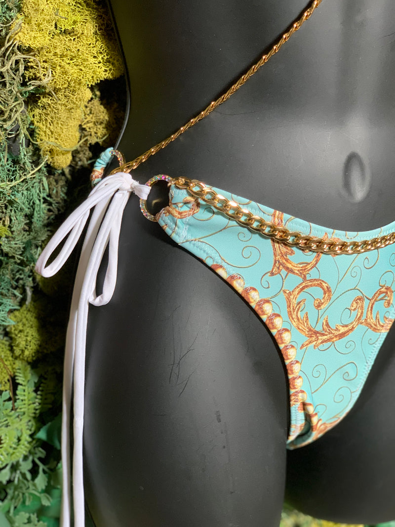 Rococo Gold String Tie Bottoms